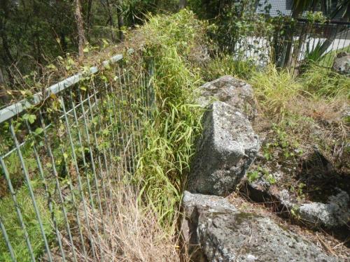 Same pool – more large rocks within 300mm from the inside of a pool fence